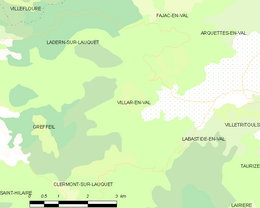 Villar-en-Val - Localizazion