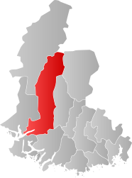 Kvinesdal – Mappa