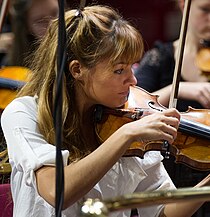 Nicola Benedetti in der Royal Albert Hall, September 2013