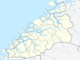Ortens läge i Møre og Romsdal fylke