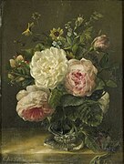 Stillleben mit Blumen in einer Vase