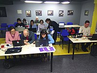 WikiGap in Kiev, Ukraina.