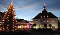 Het raadhuis in kerstsfeer