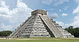 The temple of Kukulkan in Chichen Itza