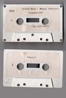 Demo en cassette carola bony.jpg