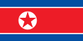 Flagge Nordkoreas