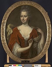 Retrato de Mariana van der Dussen (1681-1747), 1702 Cultural Heritage Agency of the Netherlands Art Collection