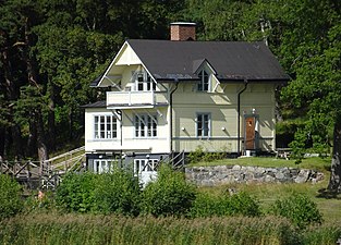 Karlsro (sommarvillan) från 1880-talet.