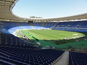 Das Olympiastadion Rom im Jahr 2014