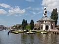 Leiden, Tor: de Zijlpoort und der Hafen