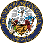 Description de l'image Seal of the Arkansas House of Representatives.svg.