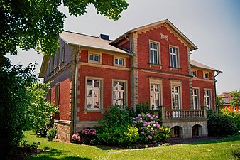 Haus Herold bij station Ibbenbüren, sinds 2008 streekmuseum