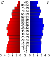 Bevolkingspiramide Galax