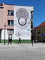 Sun clock on the Town Market.