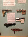 A collection of South African zip guns at the Slave Lodge museum in Cape Town, South Africa