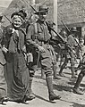 An Australian soldier of the AN&MEF and in Sydney, 1914, prior to departing for Rabaul.