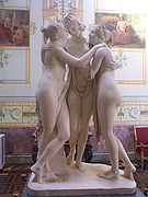 Die drei Grazien von Antonio Canova