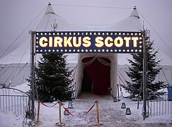 Cirkus Scott, vinter 2012.