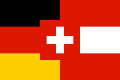 Sprachenflagge für Deutsch (viel benutzt!)