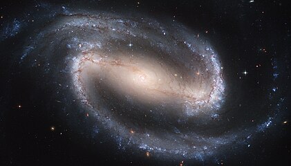 NGC 1300, galaxia kiribil barratuaren adibide bat.