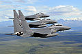 Formacja południowokoreańskich F-15K