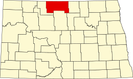 Contea di Bottineau – Mappa