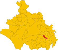 Localisation de Carbognano