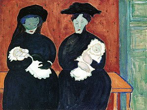 Zwillinge (Twins) (Marianne von Werefkin)