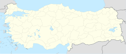 Bursas läge i Turkiet