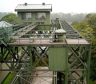 Obere Bühne mit Steuerhaus