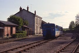 The train station in 1992