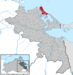 Amt Usedom-Nord – Mappa