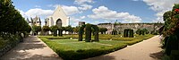 Interior gardens at the Castle