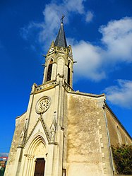 The church in Bioncourt