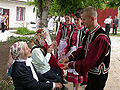 Gagauz people in traditional clothing (مالدووا)