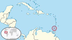 Location of Grenada