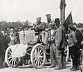 Henri Barbereau, vainqueur de Bordeaux-Périgueux-Bordeaux 1899 sur Bollée.