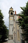 L'église et le campanile.