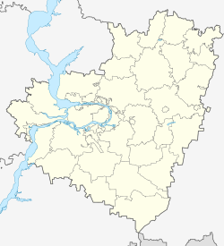 Kinel is located in Samara Oblast
