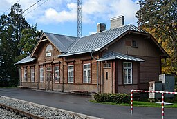 Riisipere järnvägsstation.