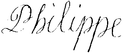 بئشینجی فیلیپ's signature