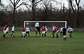 Image 78Sunday league football (a form of amateur football). Amateur matches throughout the UK often take place in public parks. (from Culture of the United Kingdom)