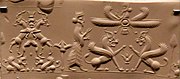 Achaemenid cylinder seal.