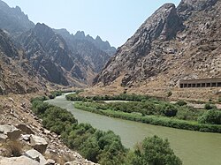 Участок армяно-иранской границы