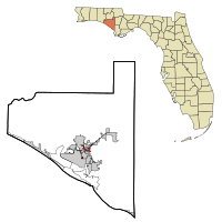 موقعیت هیلند پارک، فلوریدا در نقشه