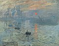 Claude Monet. Impression, soleil levant. 1872. 48 × 63 cm. Musée Marmottan Monet. Impressionnisme.