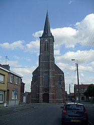 The church in Hoymille