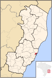 Vitória – Mappa