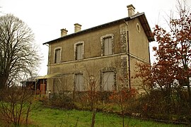 L'ancienne gare en 2013.