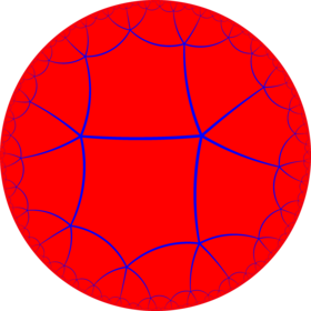 Order-5 pentagonal tiling